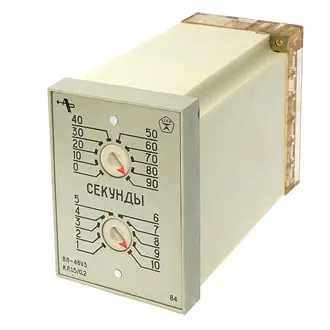 ВЛ-48 0-9 сек./ 0,1-1,0 сек.24В реле времени фото 2