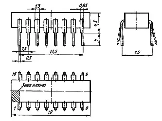 К555ИВ1 микросхема фото 2