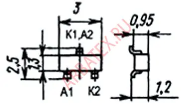 2Д707АС-9 диодная матрица фото 2