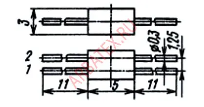 2ДС523БМ диодная сборка фото 2 2ДС523БМ диодная сборка фото 2