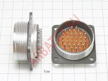 2РМДТ33Б32Ш5В1 Разъемы 2РМ, 2РМТ, 2РМГ, 2РМДТ, ОНЦ-РГ фото фото 2