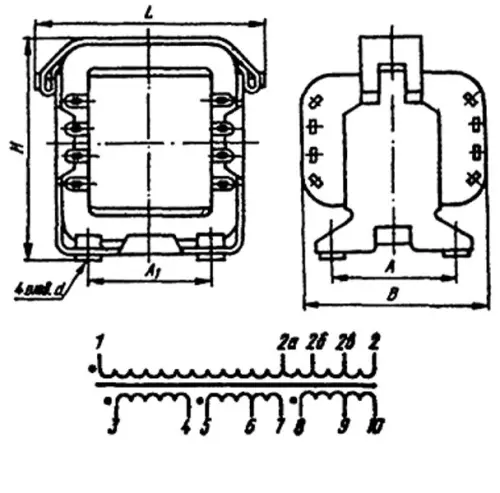 ТН20-115-400В трансформатор фото 3 ТН20-115-400В трансформатор фото 3