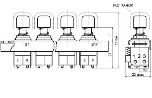 ПК1-7 переключатель фото 4 ПК1-7 переключатель фото 4