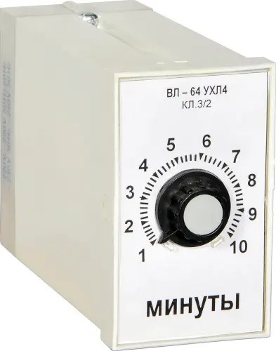 ВЛ-64 3-30cек 110В реле времени фото 3