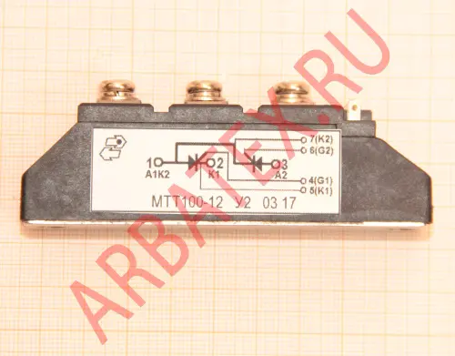 МТТ100-12 модуль тиристорный фото 4