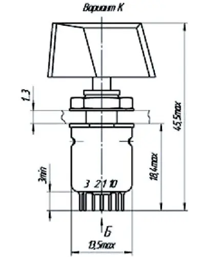 ПР2-5П2НВК переключатель фото 3 ПР2-5П2НВК переключатель фото 3