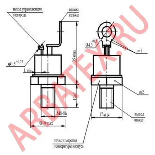 2Т132-50-9 тиристор фото 3