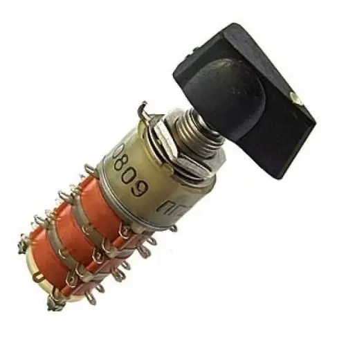 ПГ2-13-4П3НВ-К переключатель галетный фото 2 ПГ2-13-4П3НВ-К переключатель галетный фото 2