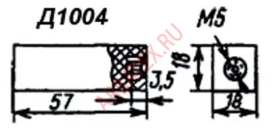 Д1004 кремниевый столб фото 2 Д1004 кремниевый столб фото 2