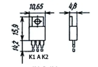 КД642АС диодная сборка фото 2 КД642АС диодная сборка фото 2