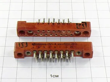 РППМ8-15Г1В (розетка, карболит) фото фото 2 РППМ8-15Г1В (розетка, карболит) Разъемы разное фото фото 2