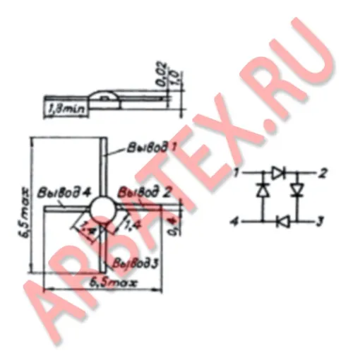 2А139БС-4 диод фото 3