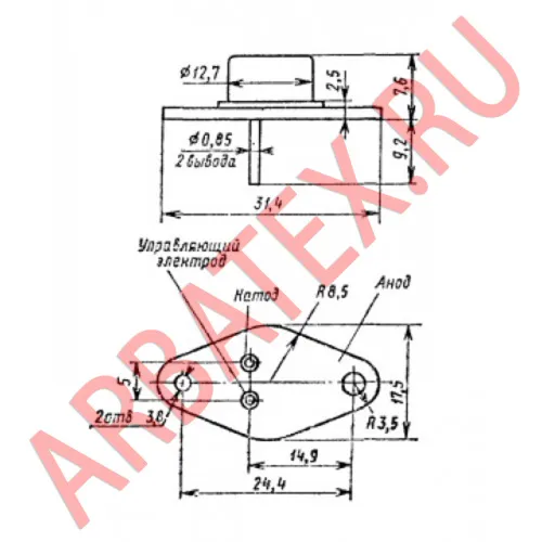 2У221А тиристор фото 3 2У221А тиристор фото 3