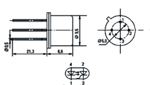 3ОУ103В оптопара тиристорная фото 3 3ОУ103В оптопара тиристорная фото 3