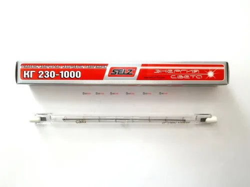 КГ 230В-1000 лампа накаливания фото 2