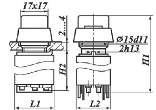 П2КНТА4-В переключатель фото 3