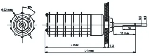 ПГ7-5-5П5НВ переключатель галетный фото 3 ПГ7-5-5П5НВ переключатель галетный фото 3